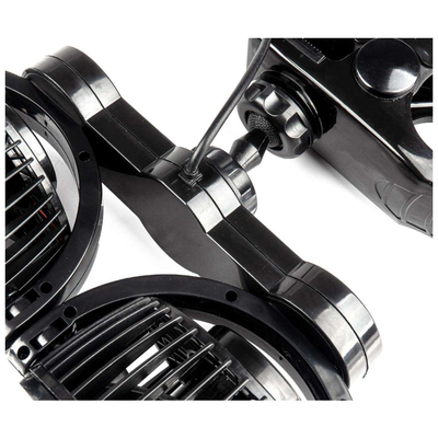 ΑΝΕΜΙΣΤΗΡΑΣ ΔΙΠΛΟΣ 24V 2χ4''(10,8cm) ΜΕ ΦΙΣ ΑΝΑΠΤΗΡΑ/2 ΤΑΧΥΤΗΤΩΝ/ ΜΕ ΜΑΝΤΑΛΑΚΙ PRO SERIES ΑΜΙΟ - 1 ΤΕΜ.