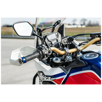 ΧΕΡΟΥΛΙΑ MOTO ΘΕΡΜΑΙΝΟΜΕΝΑ 12V HEATED GRIPS EASY ΜΑΥΡΑ 4 ΕΠΙΠΕΔΩΝ ΘΕΡΜΑΝΣΗΣ LAMPA - 2 ΤΕΜ.