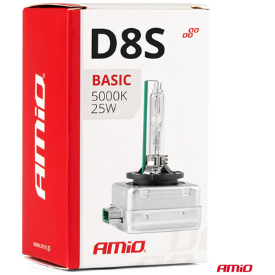 D8S 12V 45.000k 35W ΑΝΤΑΛΛΑΚΤΙΚΗ ΛΑΜΠΑ BASIC AMIO - 1 Τεμ.