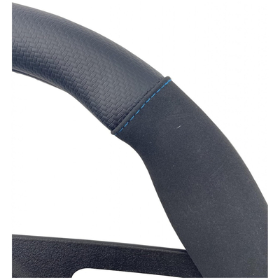 ΚΑΛΥΜΜΑ ΤΙΜΟΝΙΟΥ SPORTY CARBON LOOK ΜΑΥΡΟ/ΜΠΛΕ ΟΙΚΟΛΟΓΙΚΟ ΔΕΡΜΑ 37-39cm SIMONI RACING  - 1 τεμ.