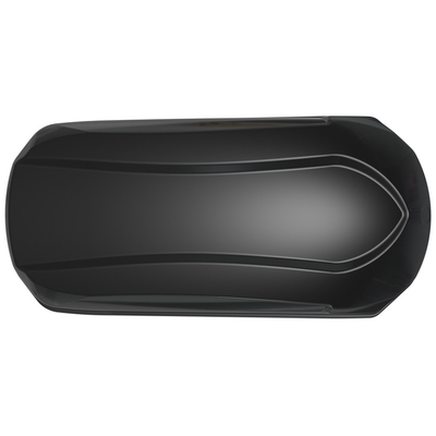 ΜΠΑΓΚΑΖΙΕΡΑ ΟΡΟΦΗΣ SATELLITE 600 DUO BLACK MΕ ΔΙΠΛΟ ΑΝΟΙΓΜΑ ΣΕ ΜΑΥΡΟ ΧΡΩΜΑ ΜΕ ΓΥΑΛΙΣΤΕΡΗ ΥΦΗ MENABO - 1 ΤΕΜ.