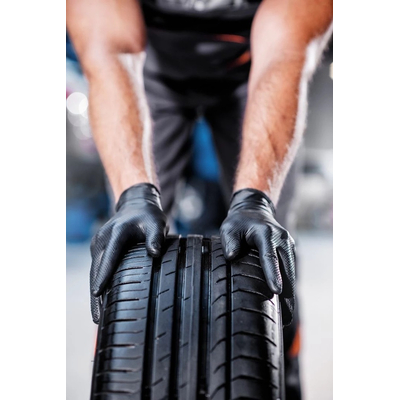 ΓΑΝΤΙΑ ΝΙΤΡΙΛΙΟΥ MERCATOR GOGRIP ΣΕ ΜΑΥΡΟ ΧΡΩΜΑ X-LARGE (XL) ΑΜΙΟ - 50 ΤΕΜ.