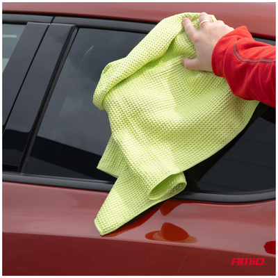 ΠΑΝΑΚΙ ΚΑΘΑΡΙΣΜΟΥ ΤΖΑΜΙΩΝ ΜΙΚΡΟΦΙΜΠΡΑ 40x60cm 280gr AMIO - 1 Τεμ.