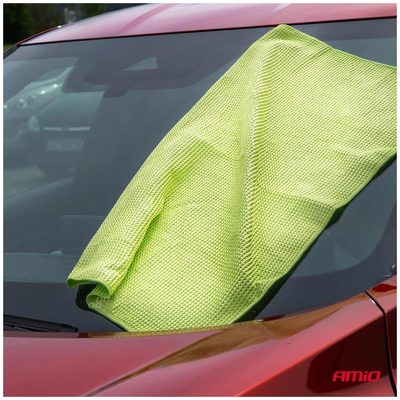 ΠΑΝΑΚΙ ΚΑΘΑΡΙΣΜΟΥ ΤΖΑΜΙΩΝ ΜΙΚΡΟΦΙΜΠΡΑ 40x60cm 280gr AMIO - 1 Τεμ.