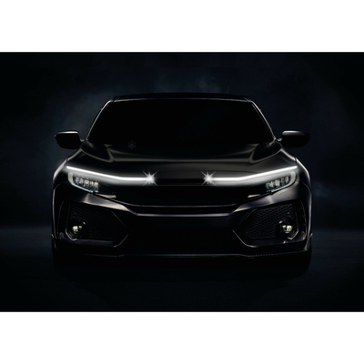 ΤΑΙΝΙΑ ΣΙΛΙΚΟΝΗΣ LED ΜΕ ΛΕΥΚΟ ΦΩΣ ΓΙΑ ΚΑΠΟ ΕΜΠΡΟΣ ΑΥΤΟΚΟΛΛΗΤΗ HOOD LED LIGHT 12V IP67 12Χ5mm 120cm LAMPA -  1 Τεμ.