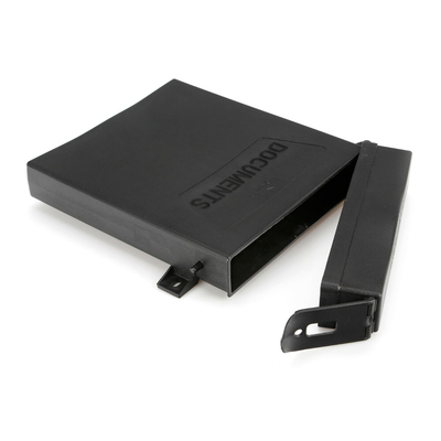 ΟΡΘΟΓΩΝΙΟ ΚΟΥΤΙ ΦΥΛΑΞΗΣ-ΘΗΚΗ ΕΓΓΡΑΦΩΝ (330χ65mm) ECO-LINE ΣΕ ΜΑΥΡΟ ΧΡΩΜΑ LAMPA - 1 ΤΕΜ.