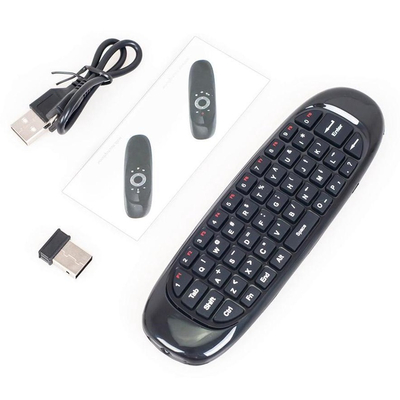 Ασύρματο mini πληκτρολόγιο & Air mouse - C-120 - 881339