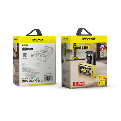 Powerbank - 10.000mah - P165K - 22.5W - AWEI - 888513