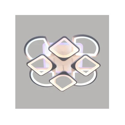 Φωτιστικό οροφής LED - Πλαφονιέρα με Dimmer - 5136-8WH+RGB - 943710