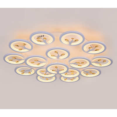 Φωτιστικό οροφής LED - Πλαφονιέρα με Dimmer - 5156-15WH - 943734