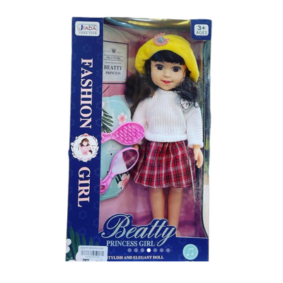 Συλλεκτική κούκλα με αξεσουάρ ομορφιάς - WD20124AB13 - 308228