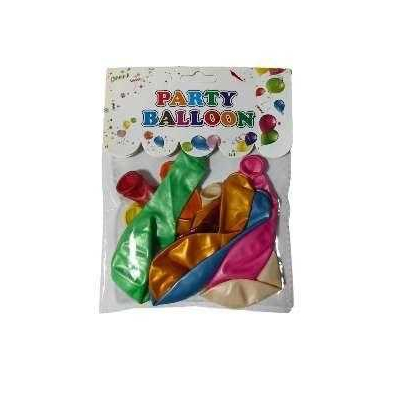 Σετ μπαλόνια περλέ - 12pcs - 013625