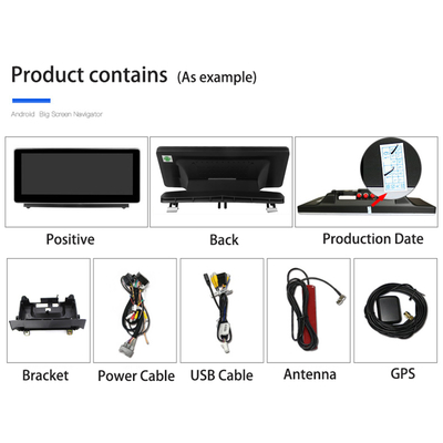 Ηχοσύστημα αυτοκινήτου 2DIN - Mercedes - GLK 08'-12' - Android - 000781