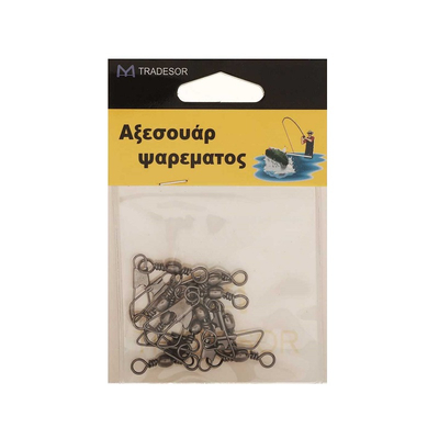 Στριφτάρια με παραμάνα ασφαλείας - #6 - 10pcs - 30126
