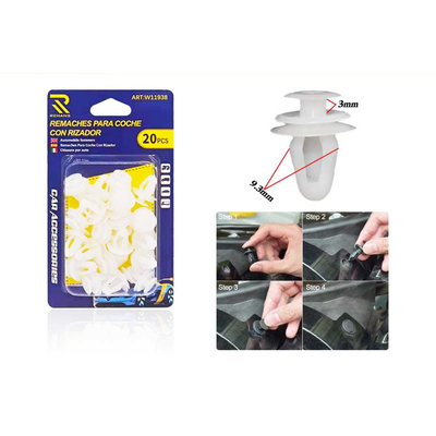 Σετ συνδετήρες αυτοκινήτου - TH-411 - 20pcs - 119216