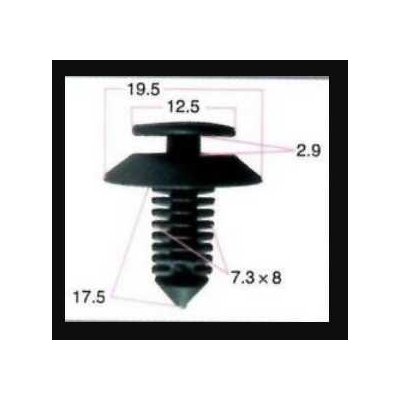 Σετ συνδετήρες αυτοκινήτου - 1213 - 20pcs - 119223