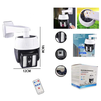 Ηλιακός προβολέας LED με αισθητήρα κίνησης & Dummy Camera - 5118-2 - 311827