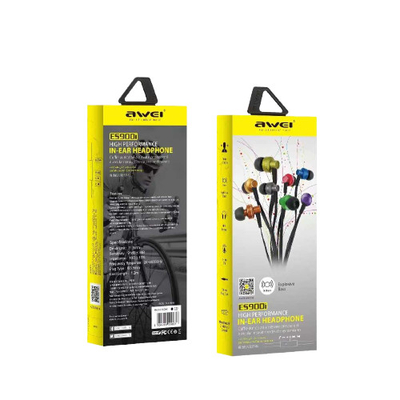 Ενσύρματα ακουστικά - ES-900i - AWEI - 889305 - Black