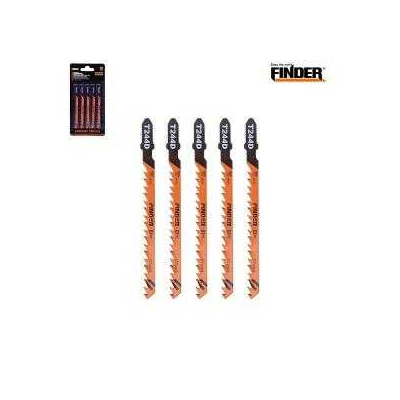 Λάμες κοπής ξύλου για σέγα - 5pcs - Finder - 191700