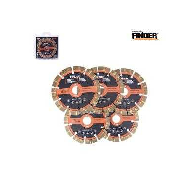 Σετ δίσκοι κοπής πέτρας - 5pcs - Finder - 196638
