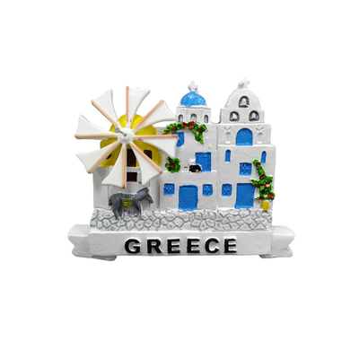 Tουριστικό μαγνητάκι Souvenir – Σετ 12pcs - Resin Magnet - 678196