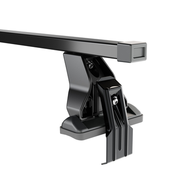 ΜΠΑΡΕΣ ΟΡΟΦΗΣ ΣΙΔΗΡΟΥ OMEGA LARGE 130 cm ΜΕ ΚΑΠΑΚΙΑ ΣΕ ΜΑΥΡΟ ΧΡΩΜΑ ΓΙΑ ΑΠΛΗ ΟΡΟΦΗ MENABO - 2 ΤΕΜ.