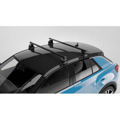 ΜΠΑΡΕΣ ΟΡΟΦΗΣ ΣΙΔΗΡΟΥ OMEGA LARGE 130 cm ΜΕ ΚΑΠΑΚΙΑ ΣΕ ΜΑΥΡΟ ΧΡΩΜΑ ΓΙΑ ΑΠΛΗ ΟΡΟΦΗ MENABO - 2 ΤΕΜ.