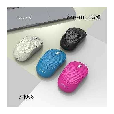 Ασύρματο ποντίκι Η/Υ - 1008 - AOAS - 654849 - Black
