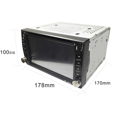 Ηχοσύστημα αυτοκινήτου 2DIN με DVD – 6.2” –  CTC-6606 – 003546