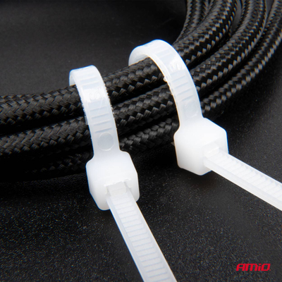 ΔΕΜΑΤΙΚΑ/ΔΕΤΙΚΑ ΚΑΛΩΔΙΩΝ TIE WRAP (ΤΑΙΡΑΠ) 2.5 x 100mm (ΛΕΥΚΟ)  ΑΜΙΟ - 100 ΤΕΜ.