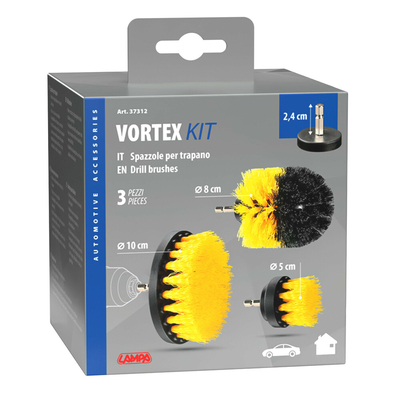 ΒΟΥΡΤΣΕΣ ΠΛΥΣΙΜΑΤΟΣ VORTEX 10/8/5cm ΓΙΑ ΔΡΑΠΑΝΟ ΣΕΤ LAMPA - 3 ΤΕΜ.