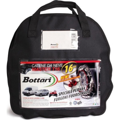 ΑΝΤΙΟΛΙΣΘΗΤΙΚΕΣ ΑΛΥΣΙΔΕΣ ΧΙΟΝΙΟΥ ΠΑΧΟΥΣ 16mm Νο247 "Master" Heavy Duty  BOTTARI - 2 ΤΕΜ.