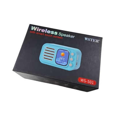 Ασύρματο ηχείο Bluetooth με οθόνη - WS-501 - 811788 - Red