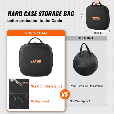 Καλώδιο φόρτισης EV τύπου 2 προς τύπο 2 VEVOR Καλώδιο ηλεκτρικού οχήματος 32A 5m 7kW TPU