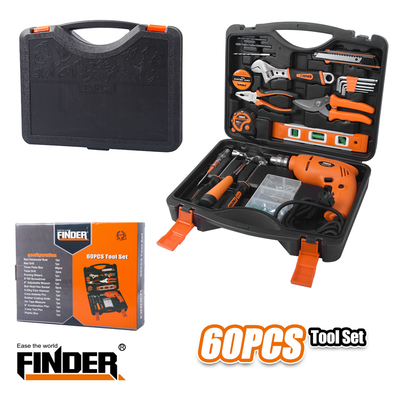 Σετ εργαλεία με θήκη - 60τμχ - Finder - 192573