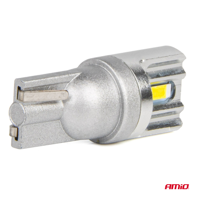 ΛΑΜΠΑΚΙΑ LED T10 W5W 12/24V LED 2x1860SMD STANDARD ΛΕΥΚΑ ΑΜΙΟ - 2 ΤΕΜ.