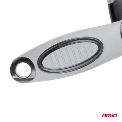 ΒΟΥΡΤΣΑ ΠΛΥΣΙΜΑΤΟΣ ΖΑΝΤΩΝ ΜΕ ΛΑΒΗ 17cm AMIO -  1 ΤΕΜ.