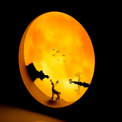 Μοντέρνο Επιτραπέζιο Φωτιστικό Nature Sunset