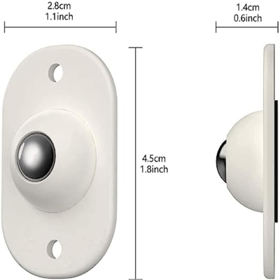 Σετ 4 Ροδάκια 360° Μεταλλικά