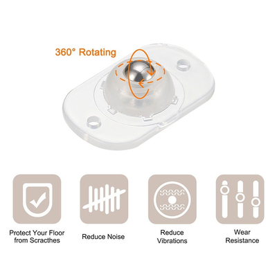 Σετ 4 Ροδάκια 360° Μεταλλικά