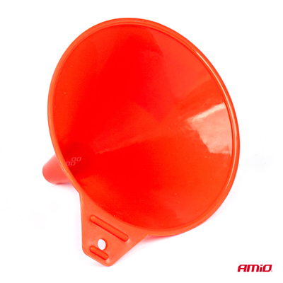 ΧΩΝΙ ΚΑΥΣΙΜΟΥ ΠΛΑΣΤΙΚΟ ΚΟΚΚΙΝΟ ΜΗΚΟΥΣ 130mm ΔΙΑΜΕΤΡΟΥ 140mm AMIO - 1 ΤΕΜ.