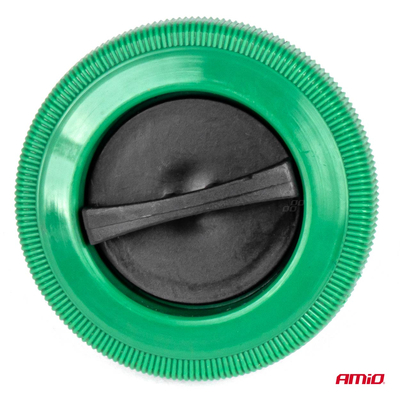 ΤΑΠΑ ΚΑΥΣΙΜΟΥ ΔΙΕΘΝΗΣ (UNIVERSAL) ΜΕ ΔΙΑΚΟΠΤΗ ΚΛΕΙΔΩΜΑΤΟΣ ΠΛΑΣΤΙΚΗ AMIO - 1 ΤΕΜ.