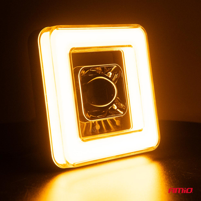 ΠΡΟΒΟΛΕΑΣ ΕΡΓΑΣΙΑΣ ΤΕΤΡΑΓΩΝΟΣ LED 45W 9-36V 8.000lm 6.500K AWL57 AMIO - 1 ΤΕΜ.