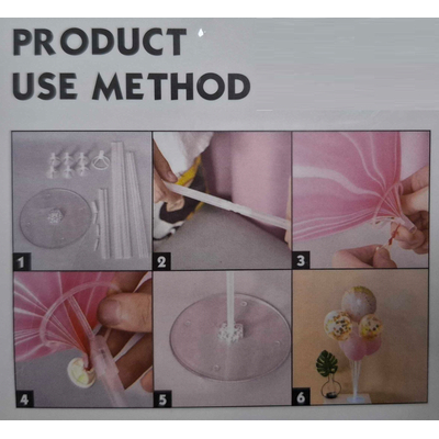 Σετ μπαλόνια party με βάση - 024070