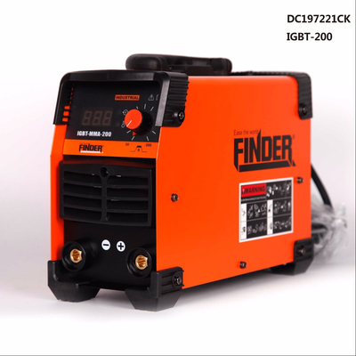 Μηχάνημα ηλεκτροκόλλησης - Inverter - IGBT - MMA - 200Α - Finder - 197221