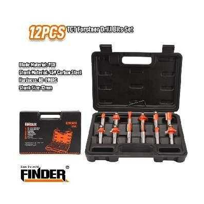 Σετ φρέζες ξύλου για ρούτερ - 12pcs - Φ12mm - Finder - 197748