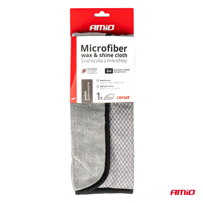 ΠΑΝΑΚΙ ΓΥΑΛΙΣΜΑΤΟΣ/ΣΤΕΓΝΩΜΑΤΟΣ ΜΙΚΡΟΦΙΜΠΡΑ 40x40cm 600gr/m2 AMIO - 1 τεμ.