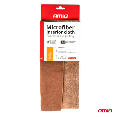 ΠΑΝΑΚΙ ΚΑΘΑΡΙΣΜΟΥ ΕΣΩΤΕΡΙΚΟΥ ΧΩΡΟΥ ΜΙΚΡΟΦΙΜΠΡΑ 30x30cm 500gr/m2 AMIO - 1 τεμ