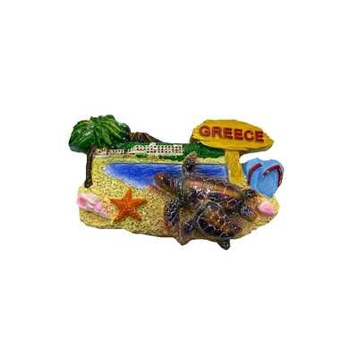 Tουριστικό μαγνητάκι Souvenir – Σετ 12pcs - Resin Magnet - Greece - 678059