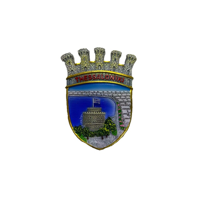 Tουριστικό μαγνητάκι Souvenir – Σετ 12pcs - Resin Magnet - Thessaloniki - 678142